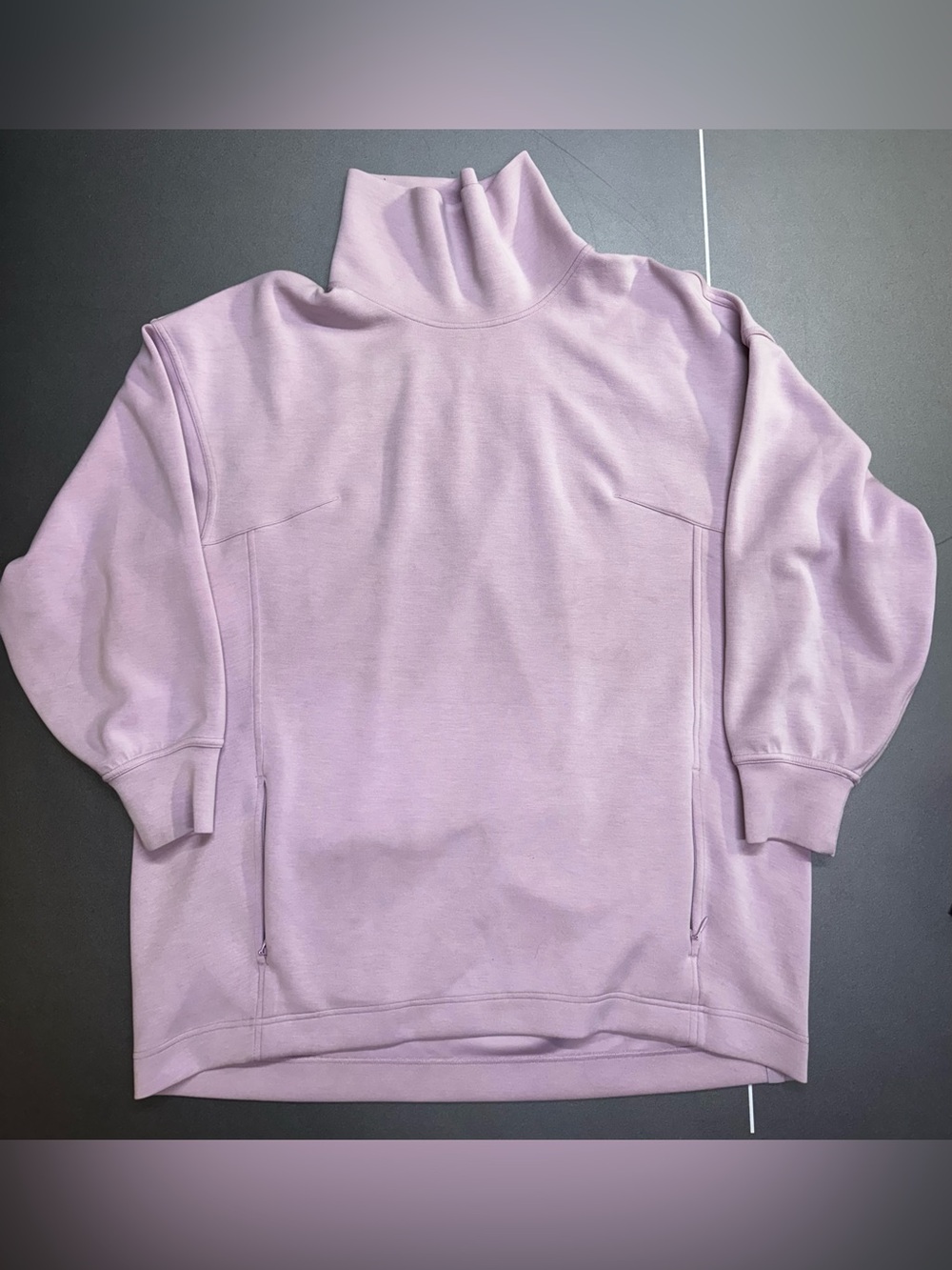Lululemon Modal-Blend Turtleneck Tunic Pink Peony Size 12 LW3FLGS - Picture 3 of 11